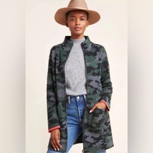 Flower Field Camo Sweater from Anthropologie